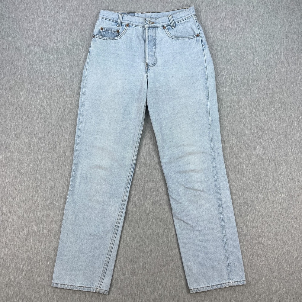 Vintage Levis 501 Student Jeans Mens 29x30 *Fits 29x29 Pale Blue Fade 90s 92 USA
